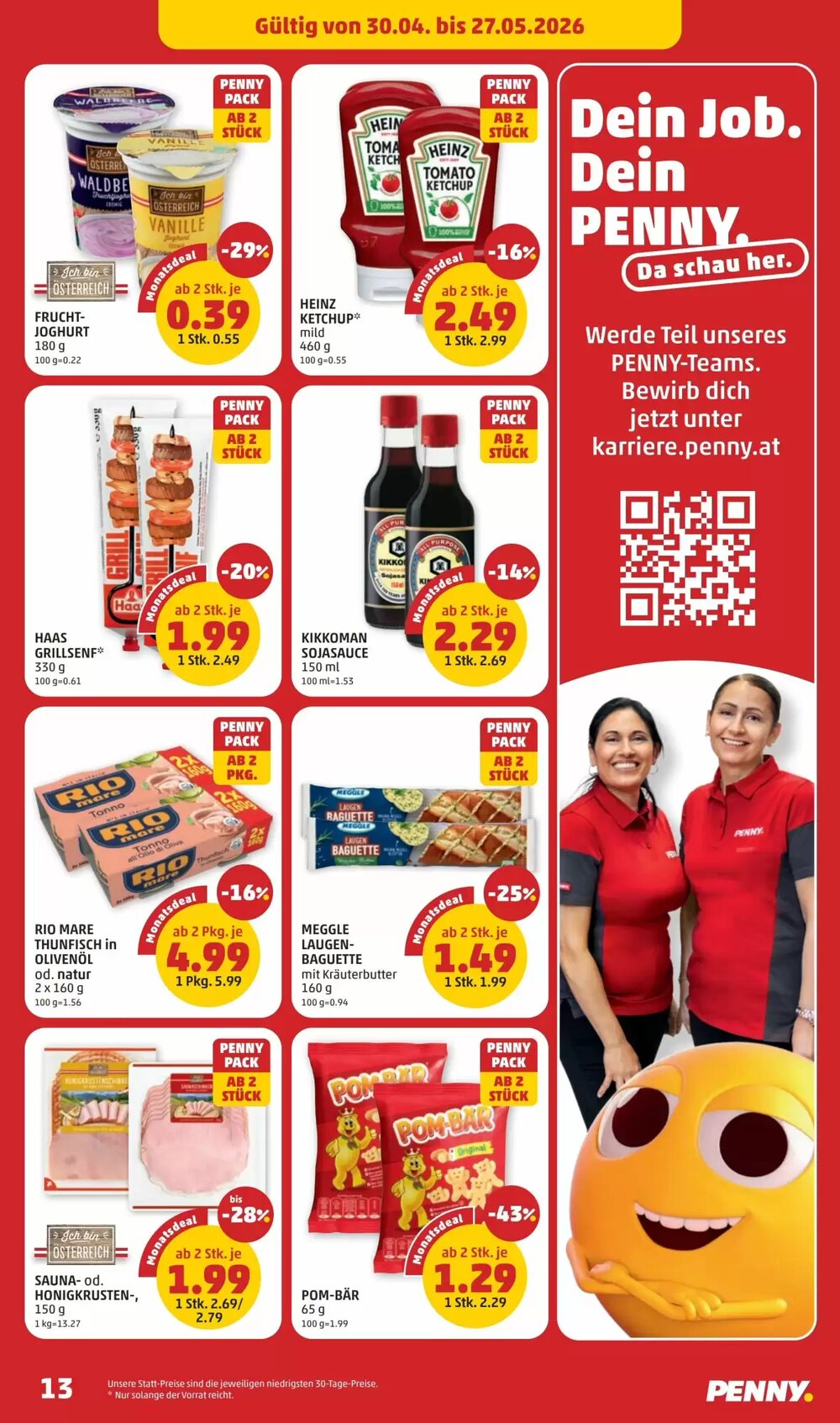 PENNY Flugblatt (ab 30.04.2026) - Angebote und Prospekt - Seite 13