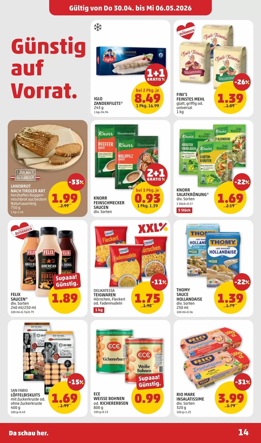 PENNY Flugblatt (ab 30.04.2026) - Angebote und Prospekt - Seite 14