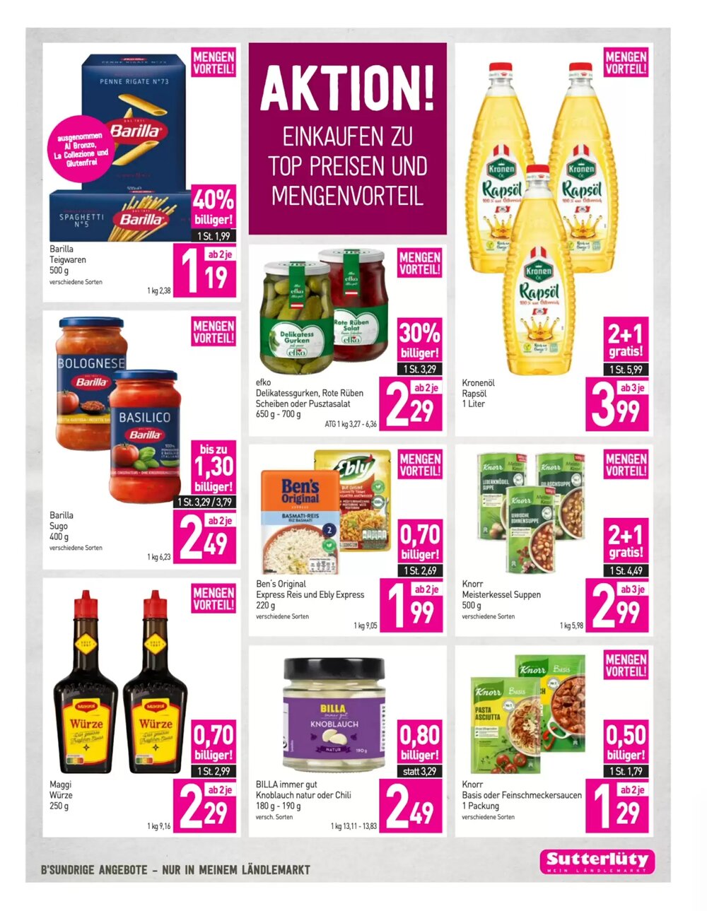 Sutterlüty Flugblatt (ab 30.04.2026) - Angebote und Prospekt - Seite 17