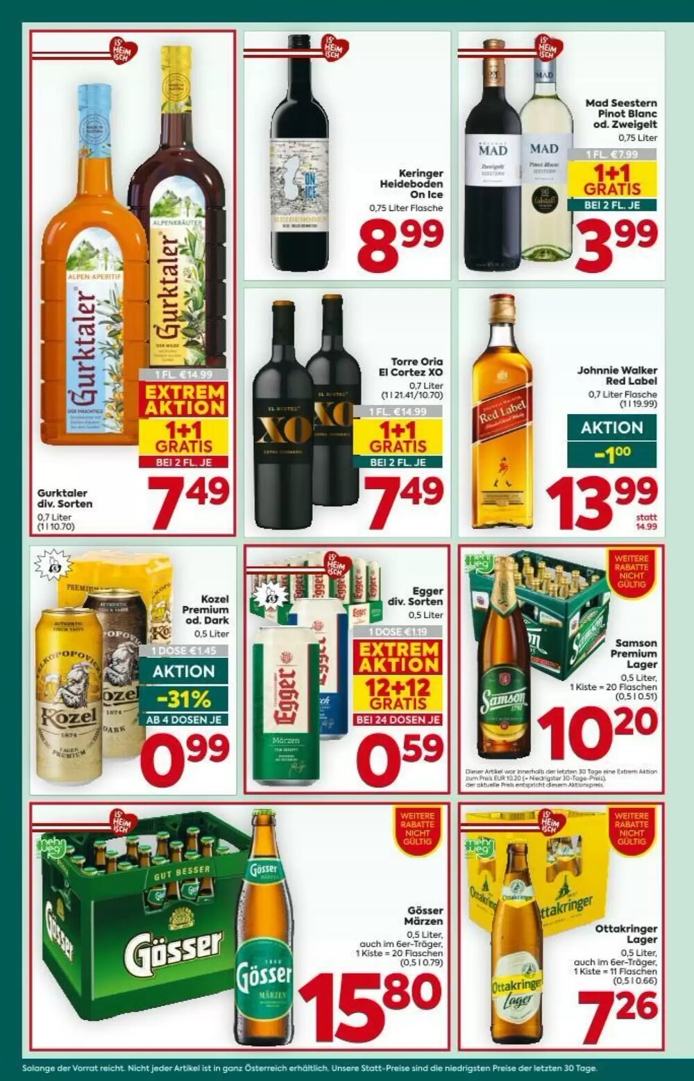 Billa Corso Flugblatt (ab 30.04.2026) - Angebote und Prospekt - Seite 14