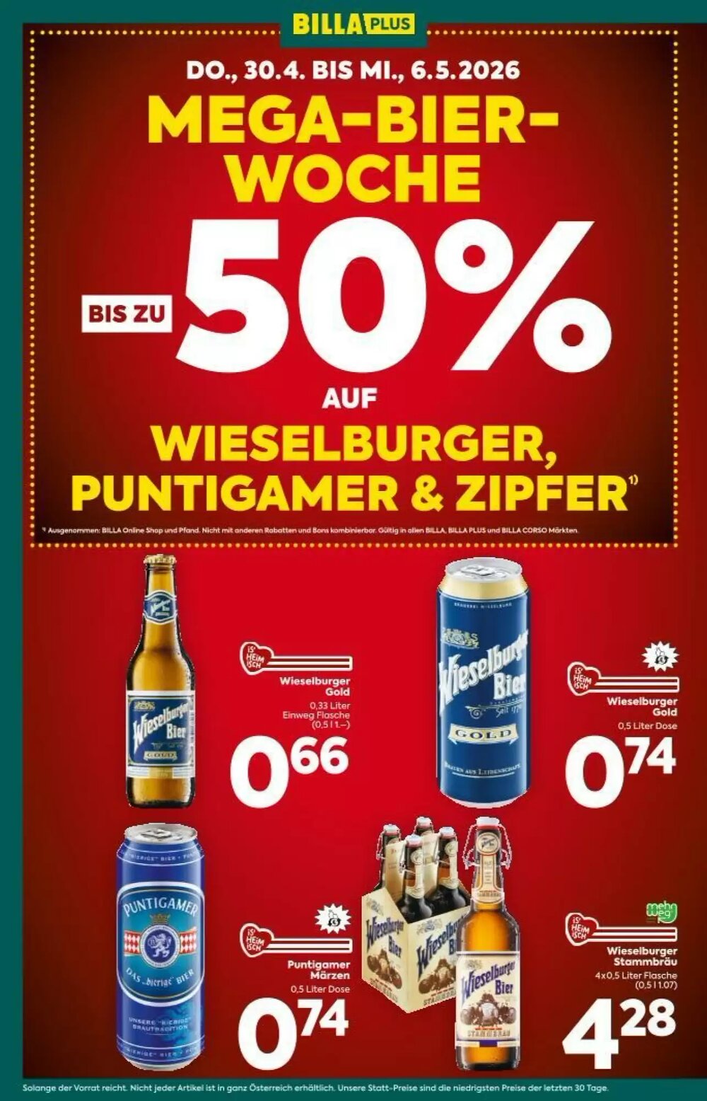 Billa Corso Flugblatt (ab 30.04.2026) - Angebote und Prospekt - Seite 2