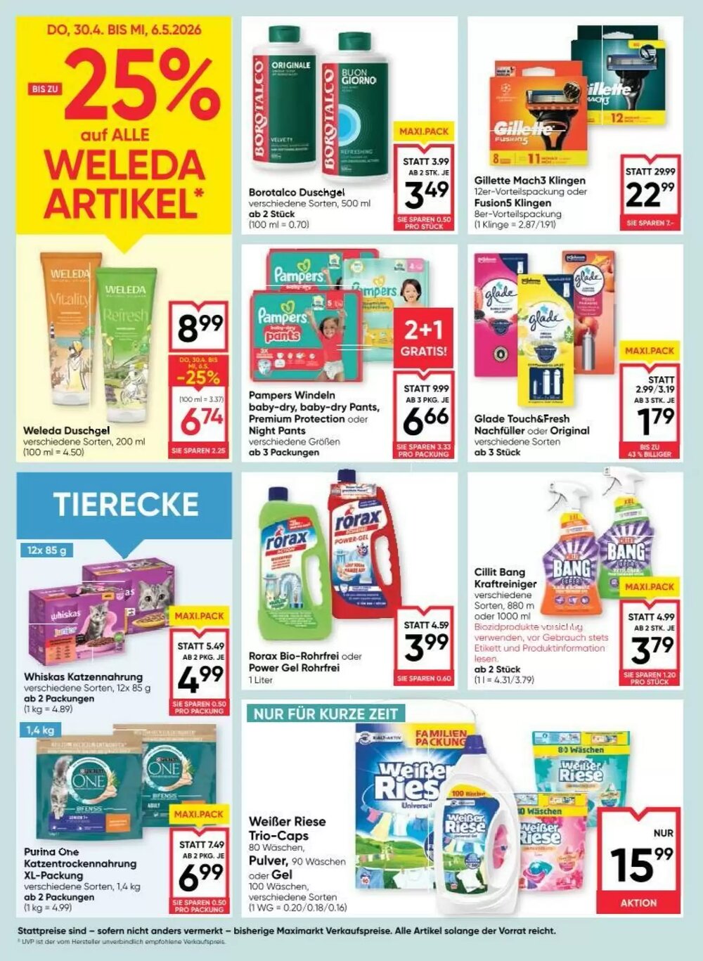 Maximarkt Flugblatt (ab 30.04.2026) - Angebote und Prospekt - Seite 16