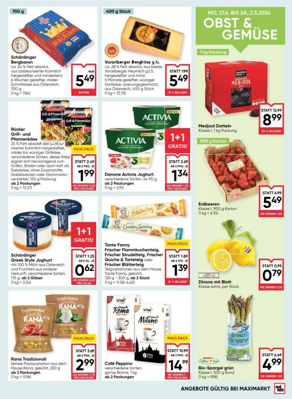 Maximarkt Flugblatt (ab 30.04.2026) - Angebote und Prospekt - Seite 9