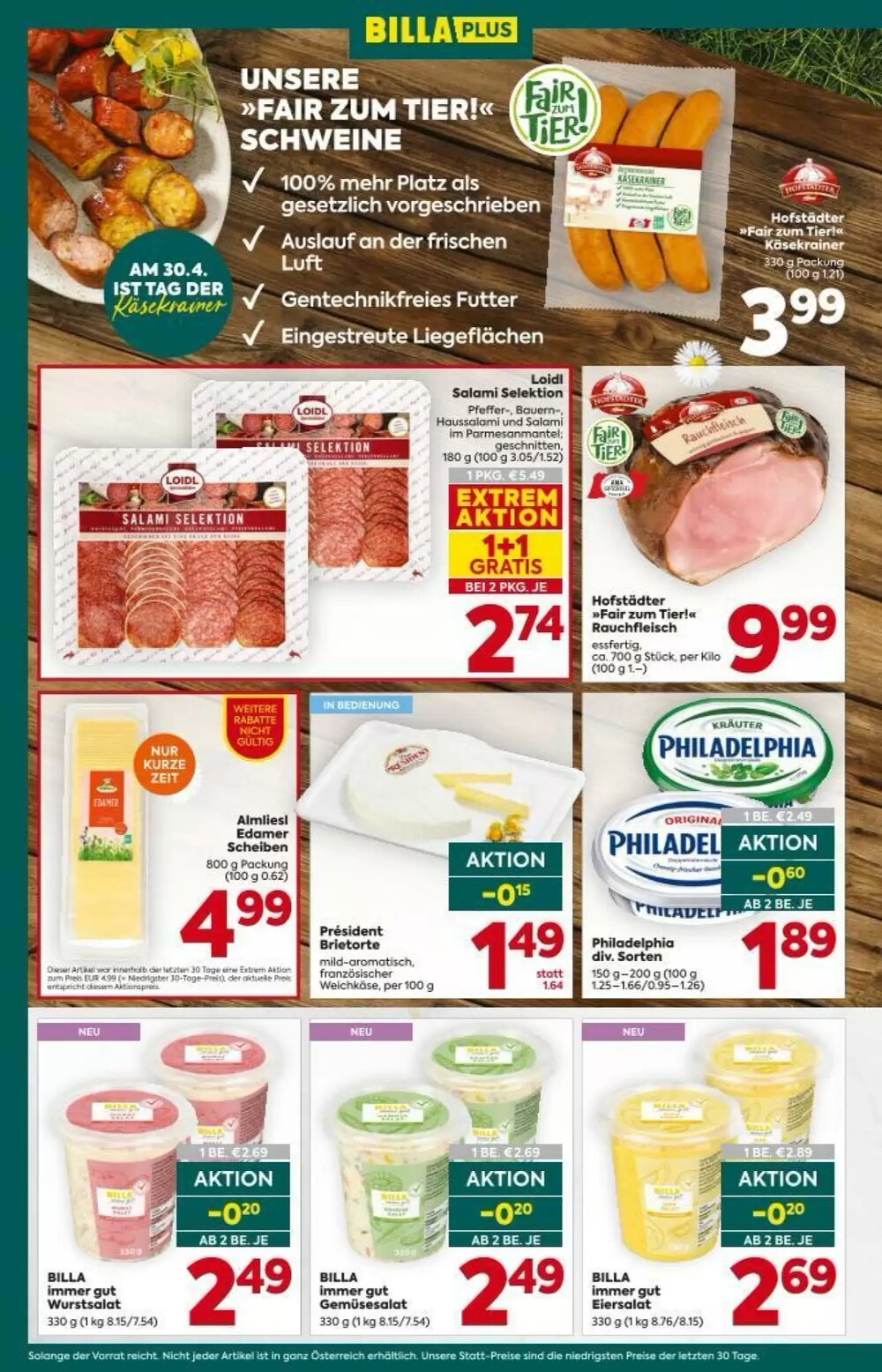 Billa Flugblatt (ab 30.04.2026) - Angebote und Prospekt - Seite 10