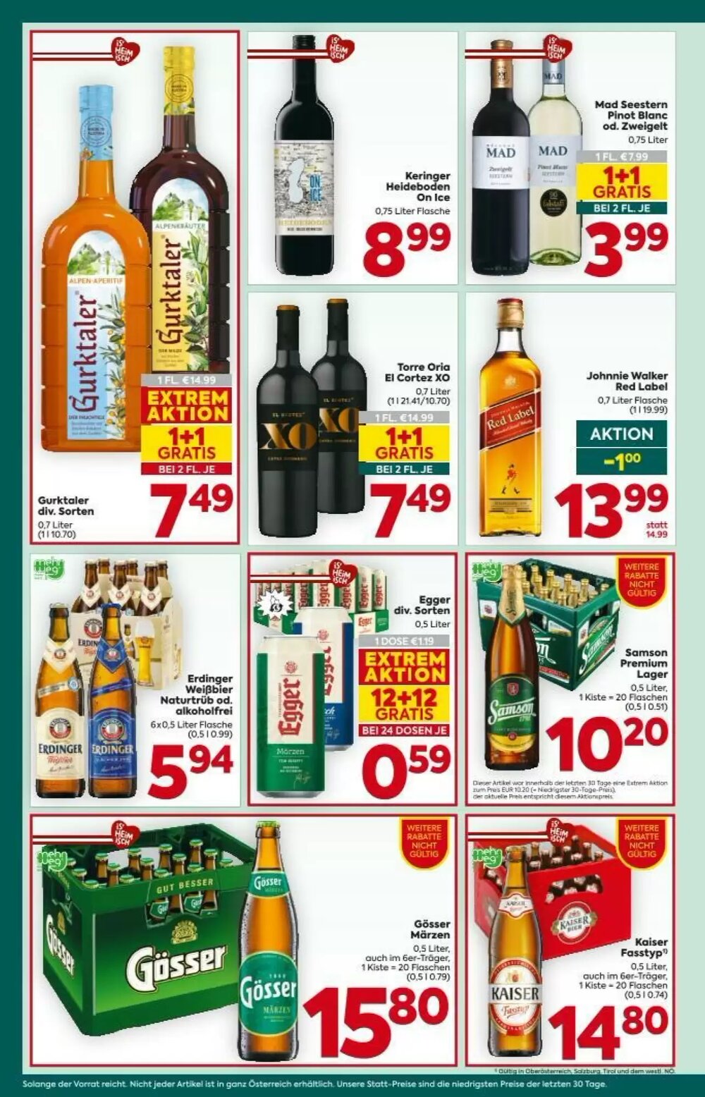 Billa Flugblatt (ab 30.04.2026) - Angebote und Prospekt - Seite 14