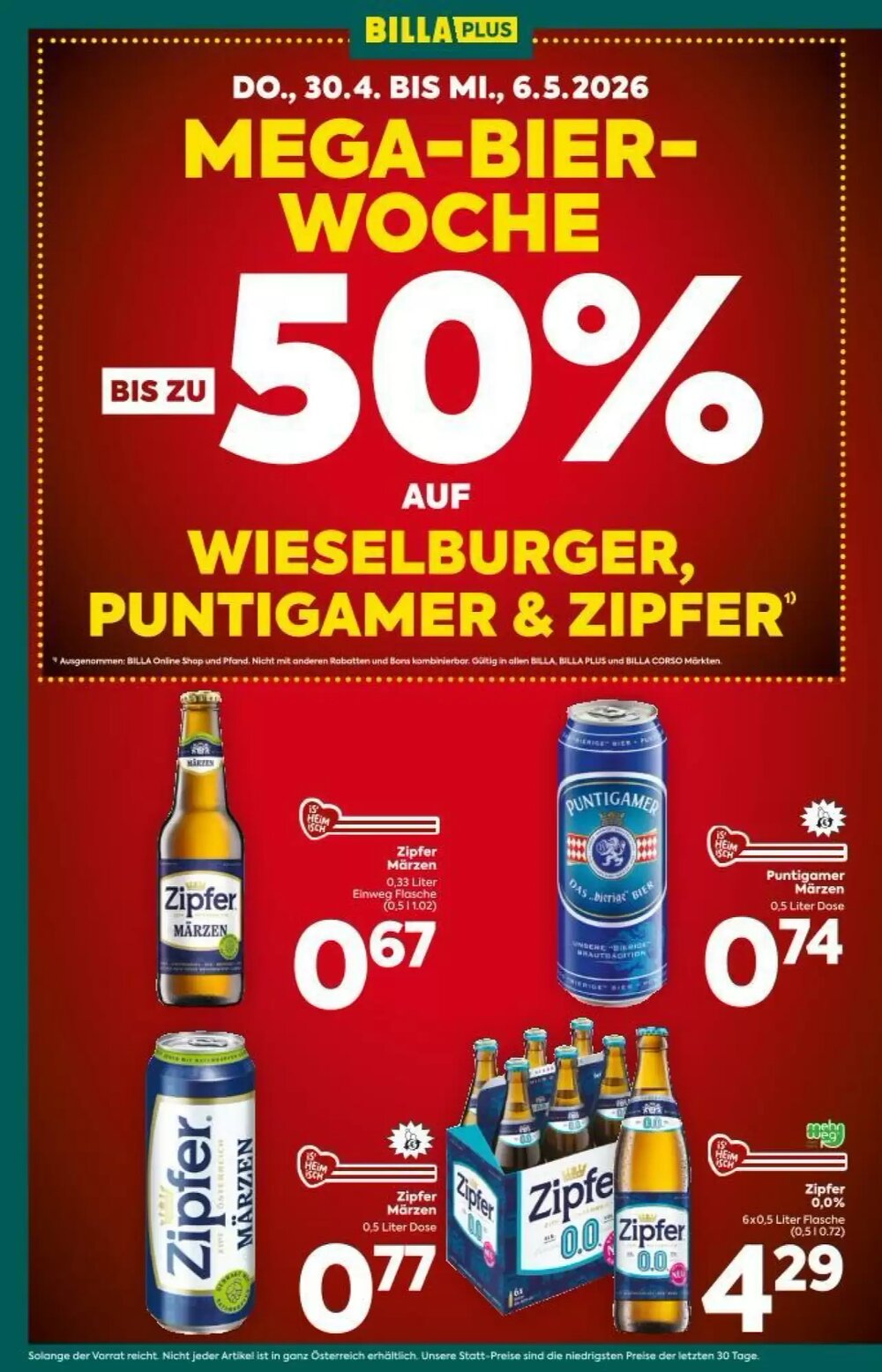 Billa Flugblatt (ab 30.04.2026) - Angebote und Prospekt - Seite 2