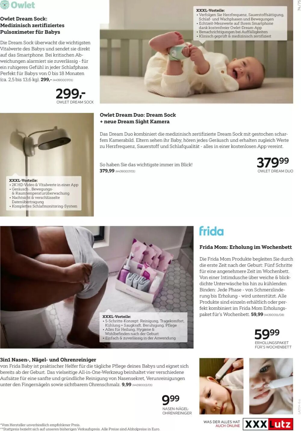 XXXLutz Flugblatt (ab 30.04.2026) - Angebote und Prospekt - Seite 75