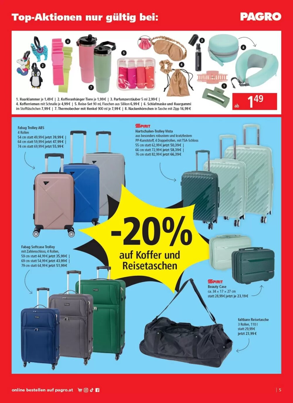 Pagro Diskont Flugblatt (ab 30.04.2026) - Angebote und Prospekt - Seite 5