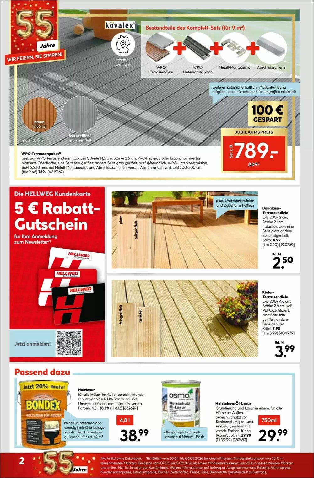 Hellweg Flugblatt (ab 30.04.2026) - Angebote und Prospekt - Seite 2