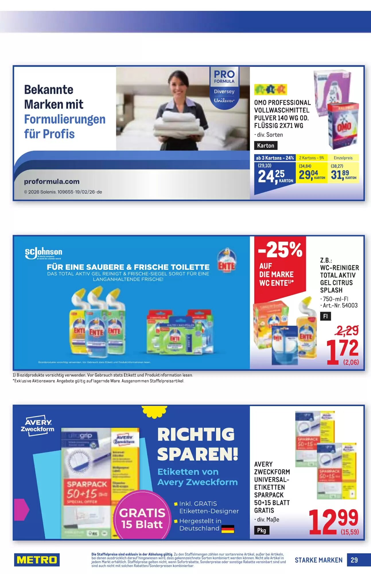 Metro Flugblatt (ab 30.04.2026) - Angebote und Prospekt - Seite 29