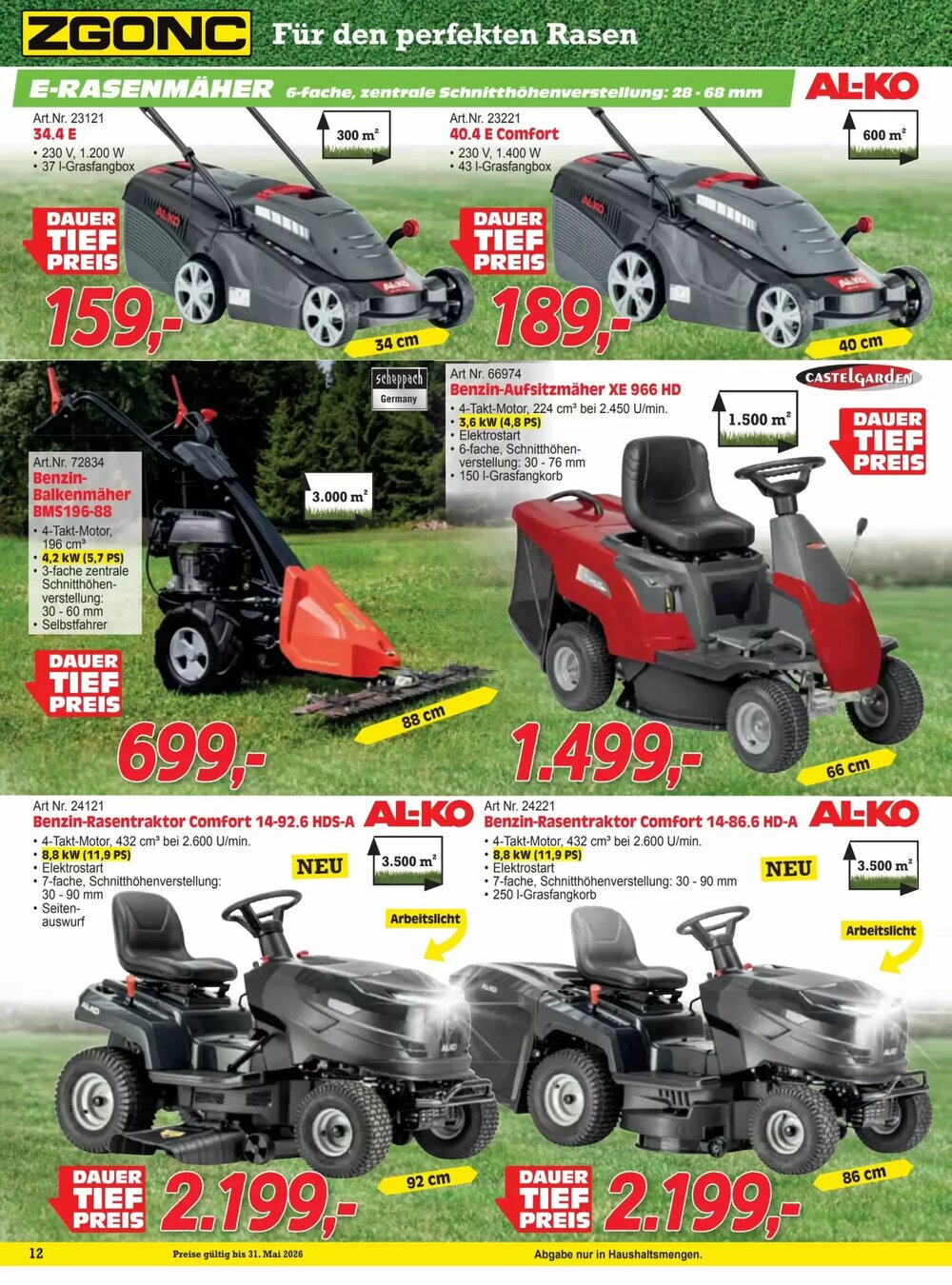 Zgonc Flugblatt (ab 01.05.2026) - Angebote und Prospekt - Seite 12