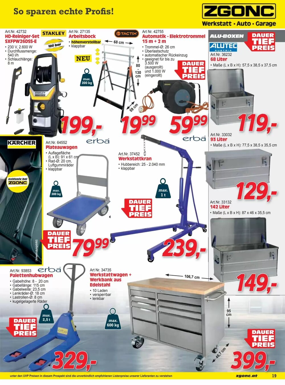 Zgonc Flugblatt (ab 01.05.2026) - Angebote und Prospekt - Seite 19