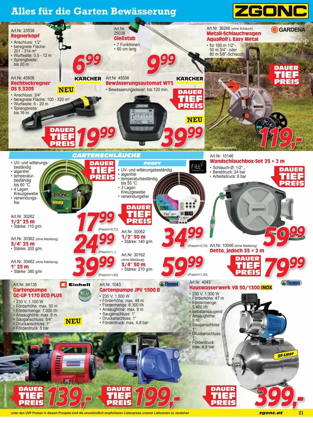 Zgonc Flugblatt (ab 01.05.2026) - Angebote und Prospekt - Seite 21