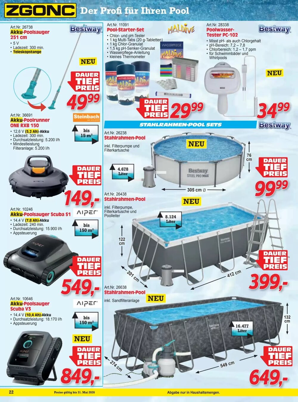 Zgonc Flugblatt (ab 01.05.2026) - Angebote und Prospekt - Seite 22