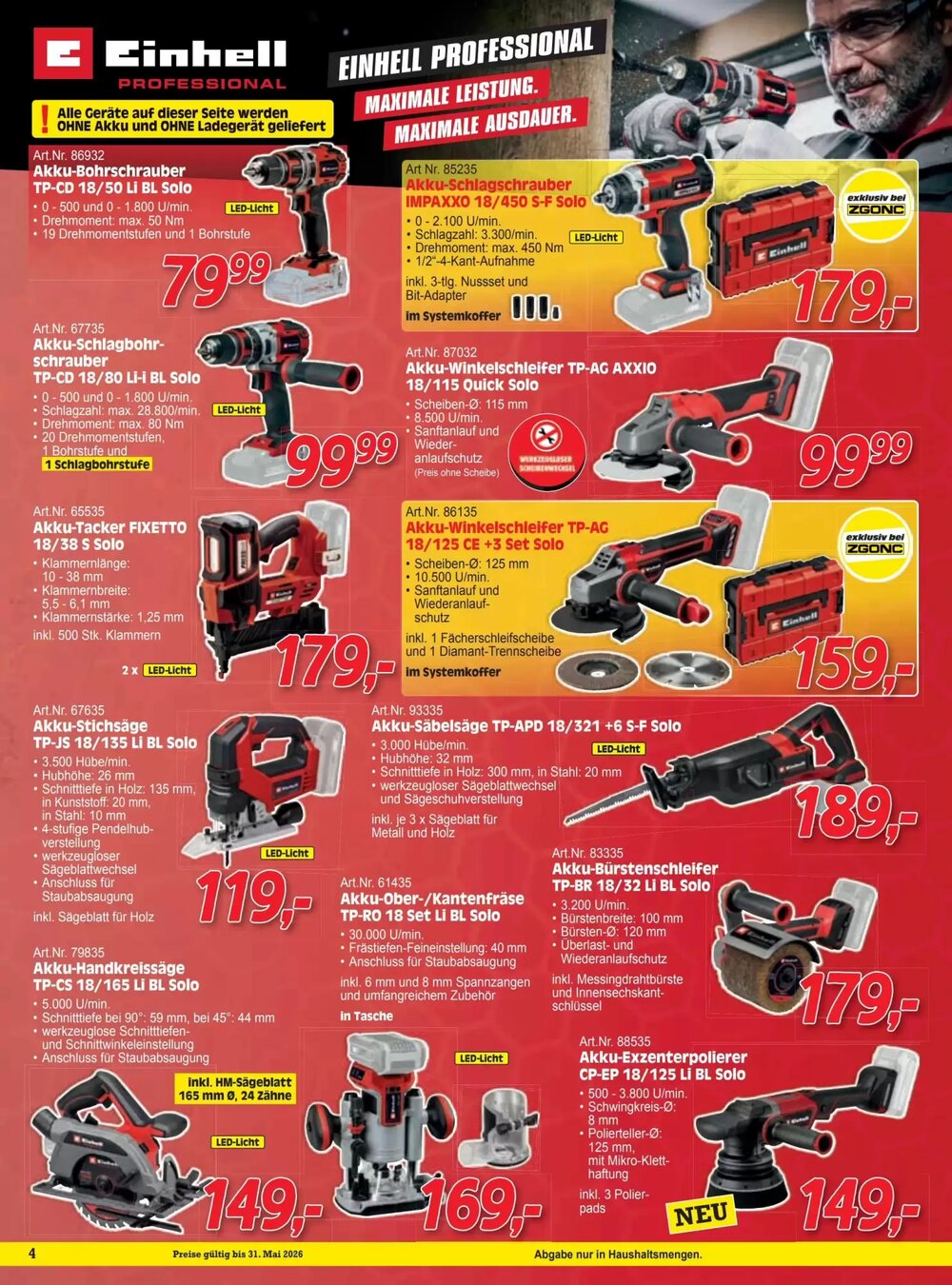 Zgonc Flugblatt (ab 01.05.2026) - Angebote und Prospekt - Seite 4