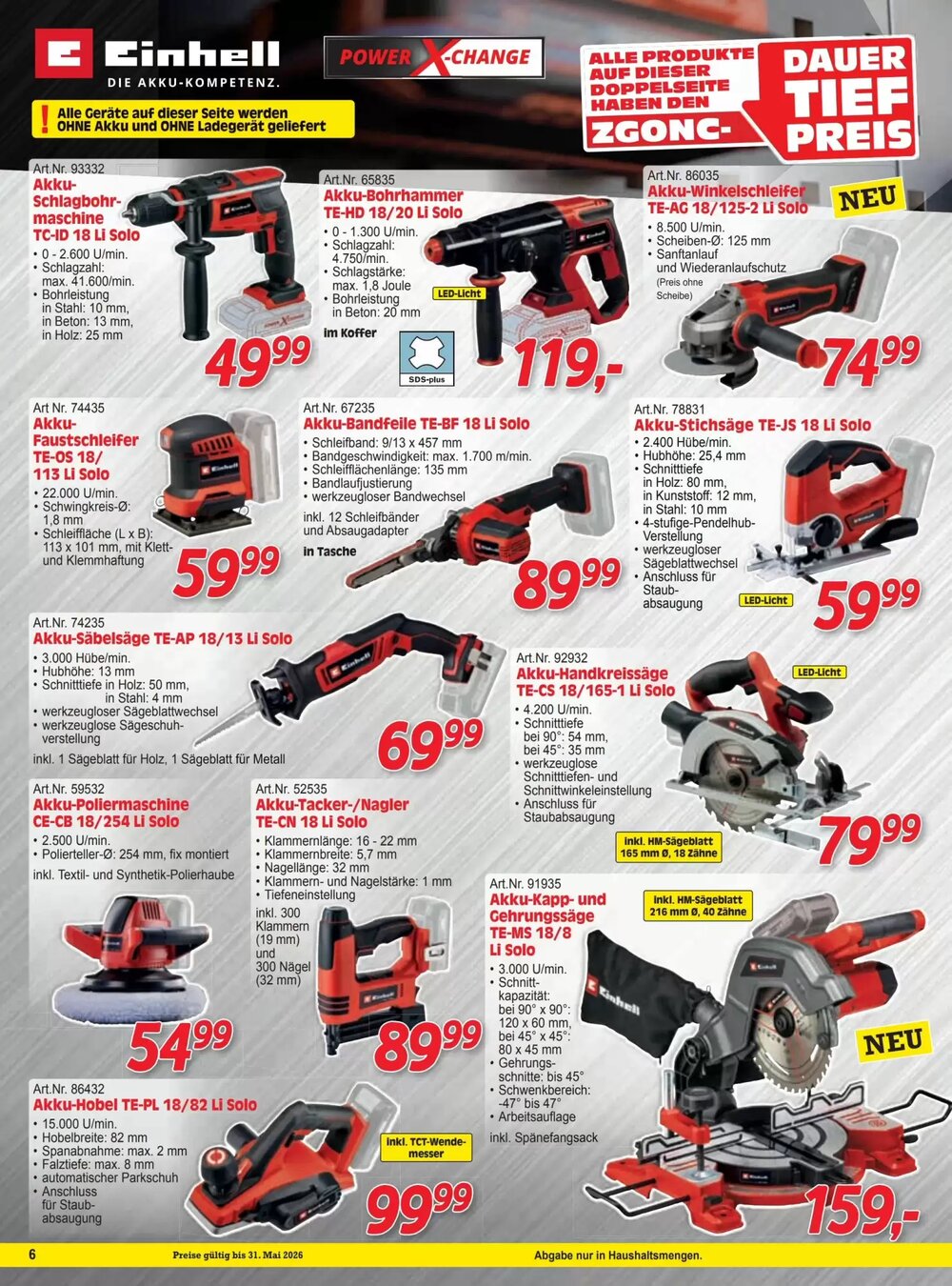 Zgonc Flugblatt (ab 01.05.2026) - Angebote und Prospekt - Seite 6