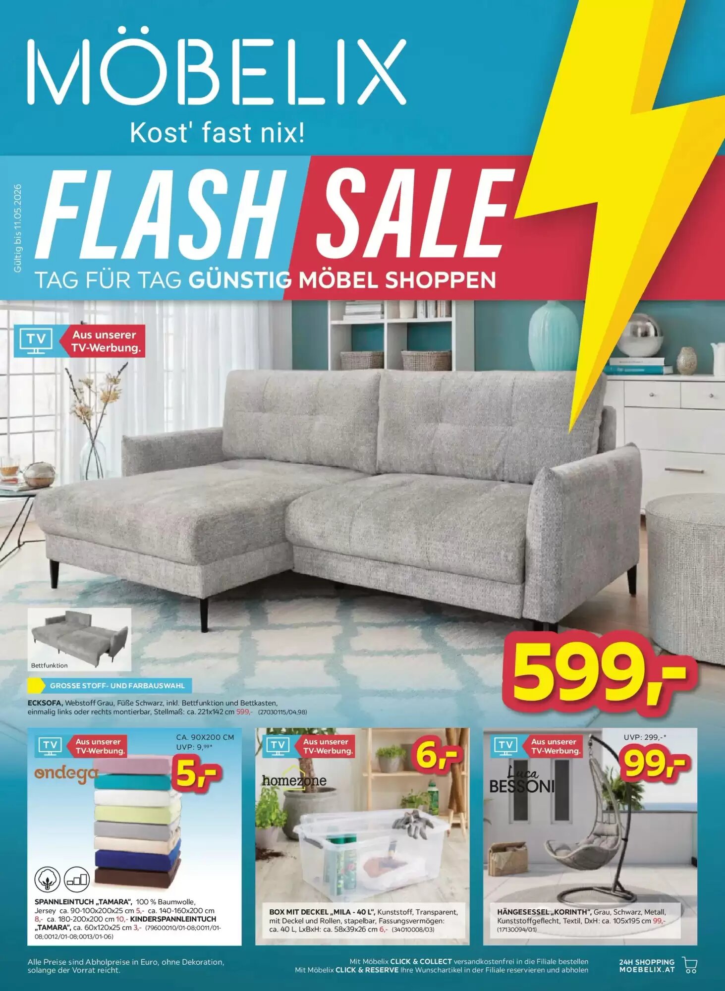 Möbelix Flugblatt (ab 01.05.2026) - Angebote und Prospekt - Seite 1