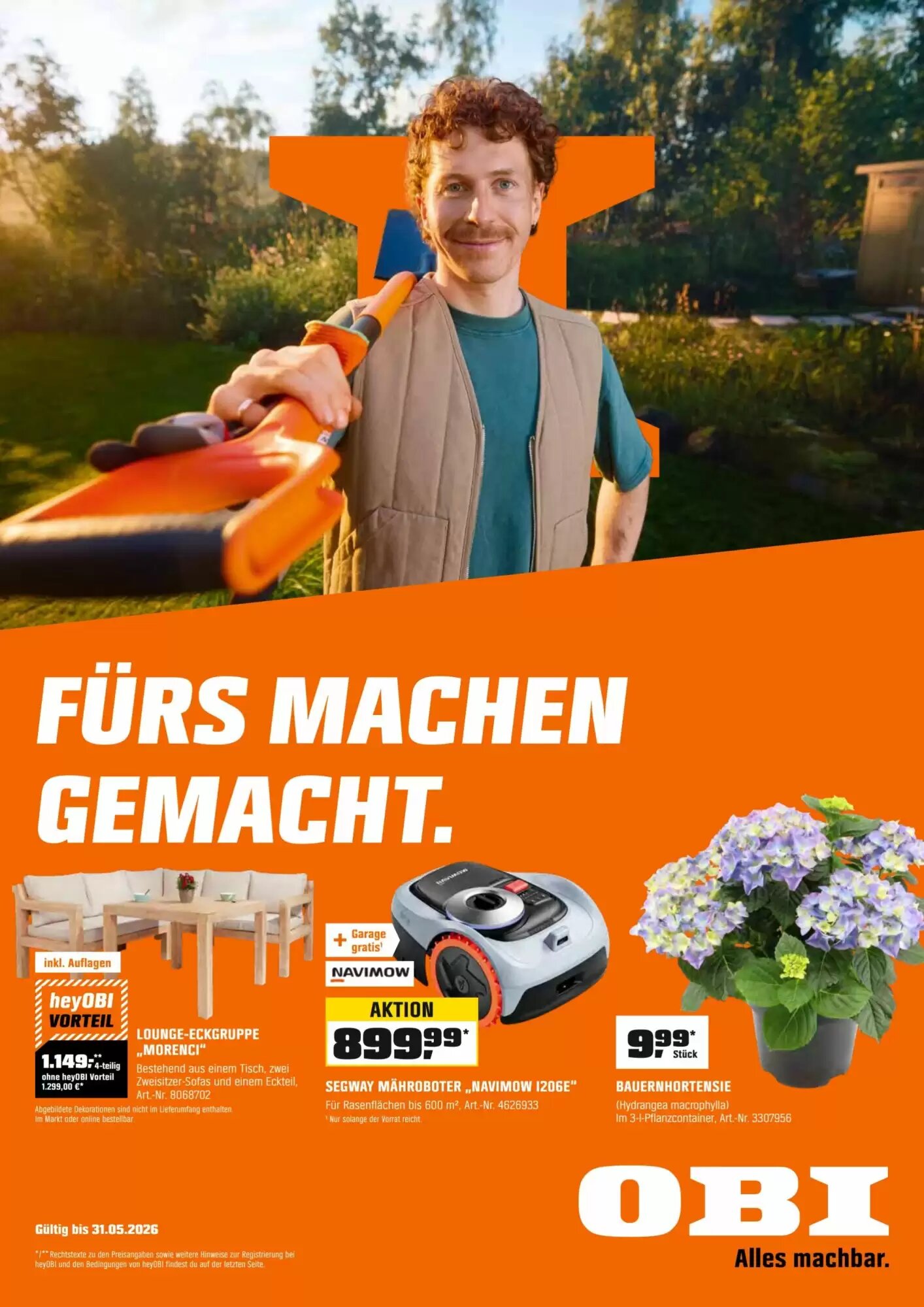 OBI Flugblatt (ab 01.05.2026) - Angebote und Prospekt - Seite 1