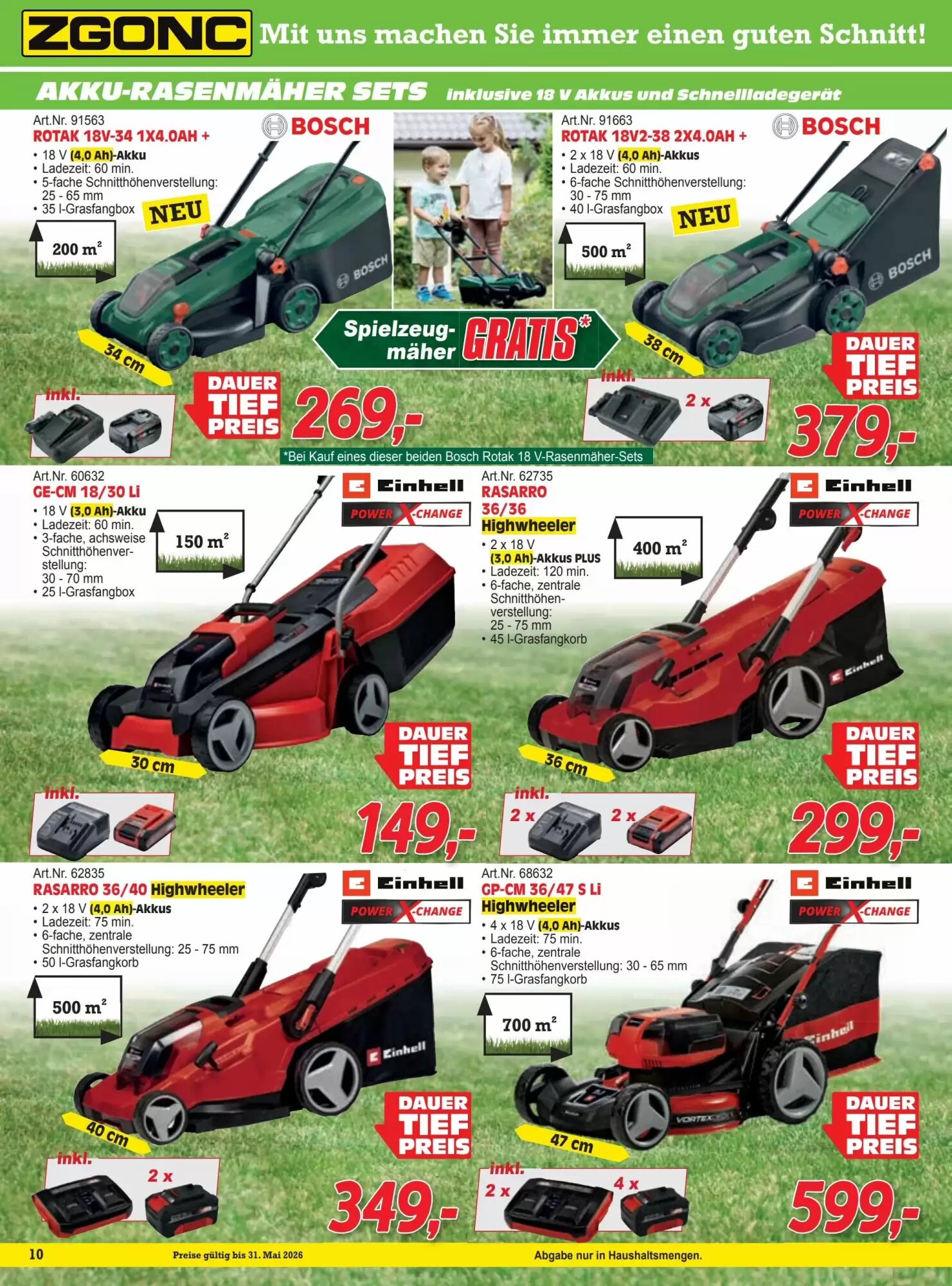 Zgonc Flugblatt (ab 01.05.2026) - Angebote und Prospekt - Seite 10