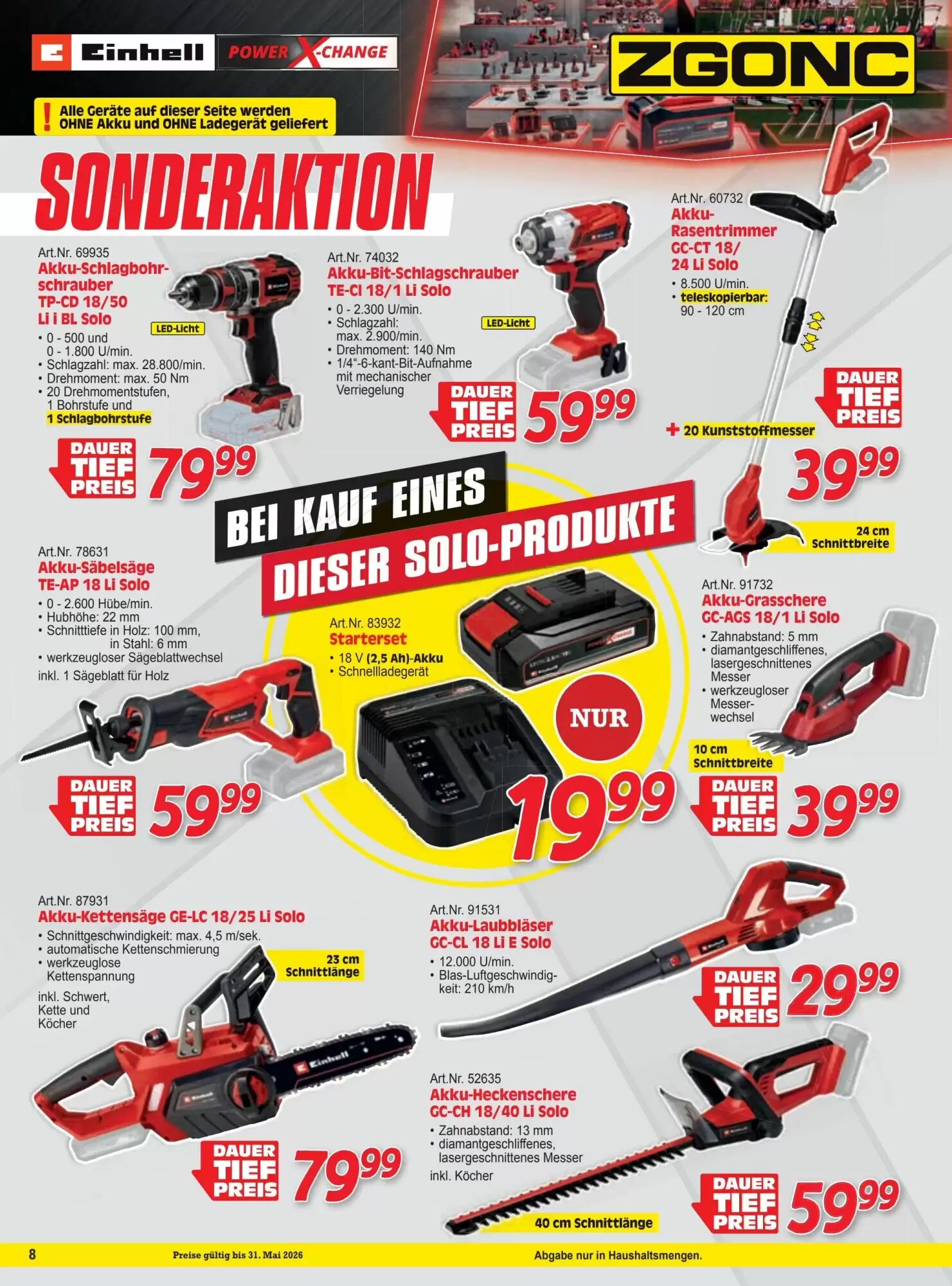Zgonc Flugblatt (ab 01.05.2026) - Angebote und Prospekt - Seite 8