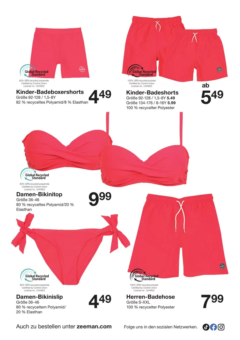 Zeeman Flugblatt (ab 02.05.2026) - Angebote und Prospekt - Seite 8
