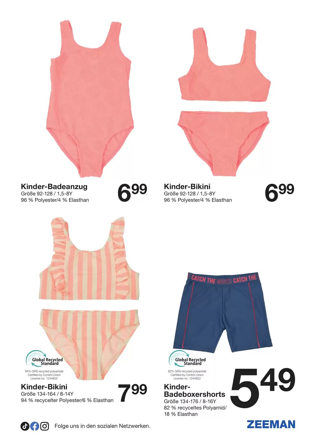 Zeeman Flugblatt (ab 02.05.2026) - Angebote und Prospekt - Seite 9