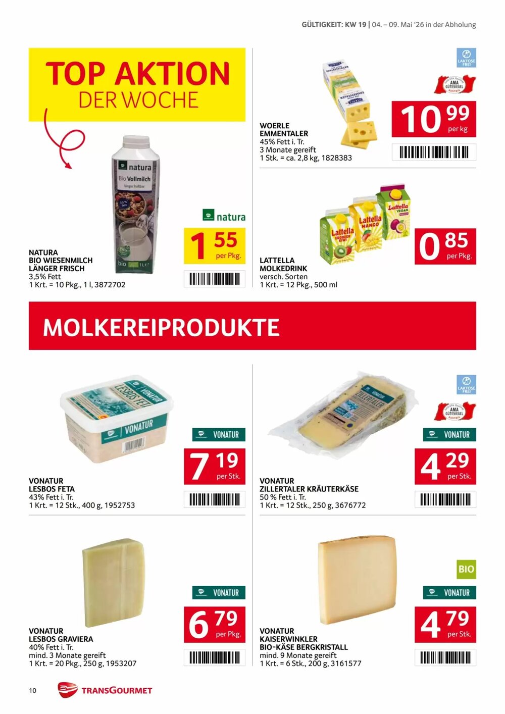 Transgourmet Flugblatt (ab 04.05.2026) - Angebote und Prospekt - Seite 10