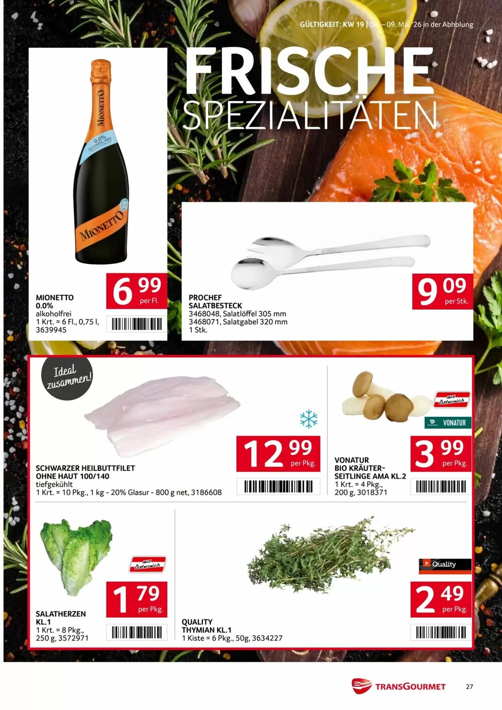 Transgourmet Flugblatt (ab 04.05.2026) - Angebote und Prospekt - Seite 27