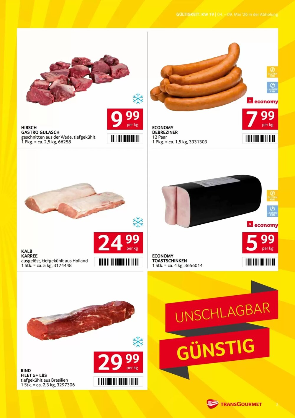 Transgourmet Flugblatt (ab 04.05.2026) - Angebote und Prospekt - Seite 3