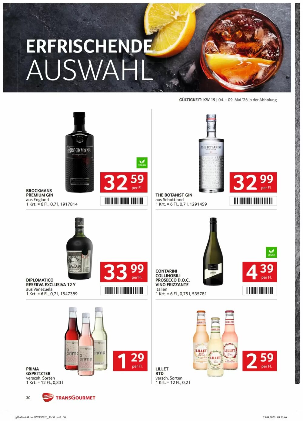 Transgourmet Flugblatt (ab 04.05.2026) - Angebote und Prospekt - Seite 30