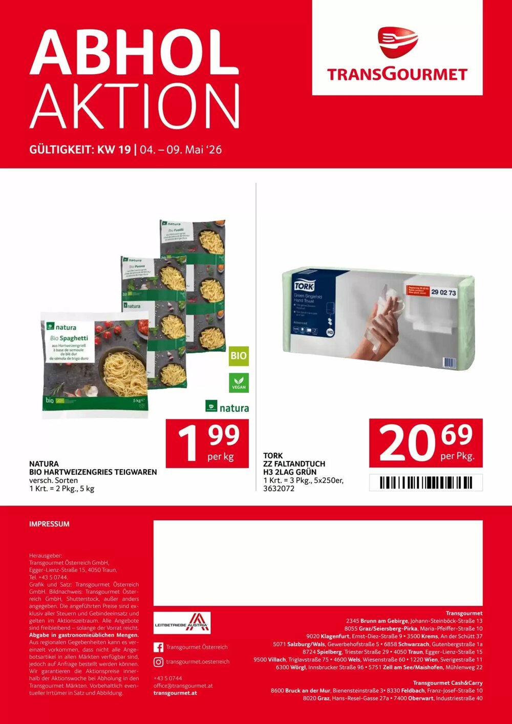 Transgourmet Flugblatt (ab 04.05.2026) - Angebote und Prospekt - Seite 32