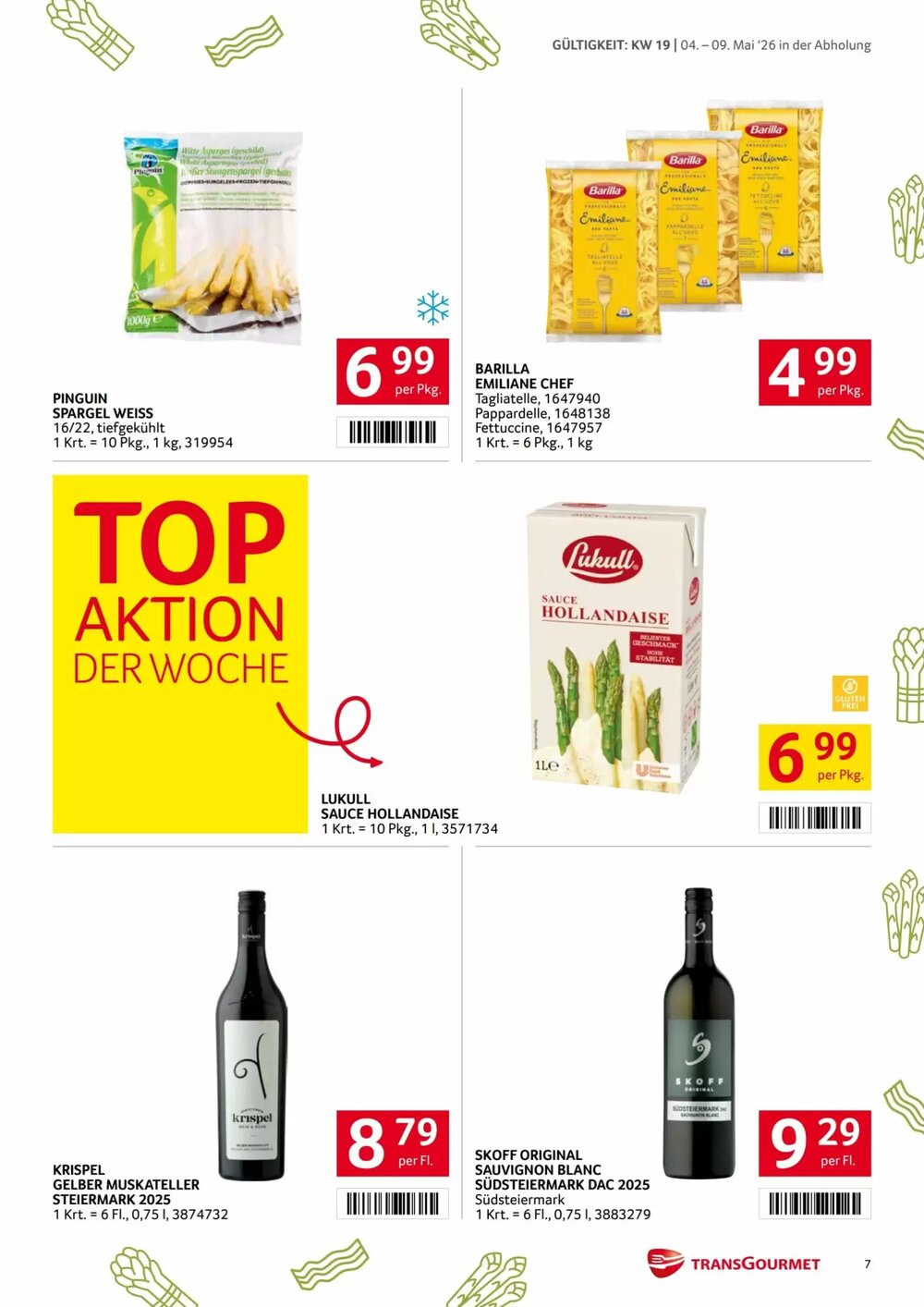 Transgourmet Flugblatt (ab 04.05.2026) - Angebote und Prospekt - Seite 7