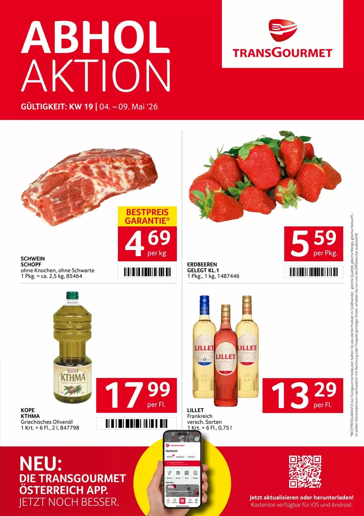 Transgourmet Flugblatt (ab 04.05.2026) - Angebote und Prospekt - Seite 1
