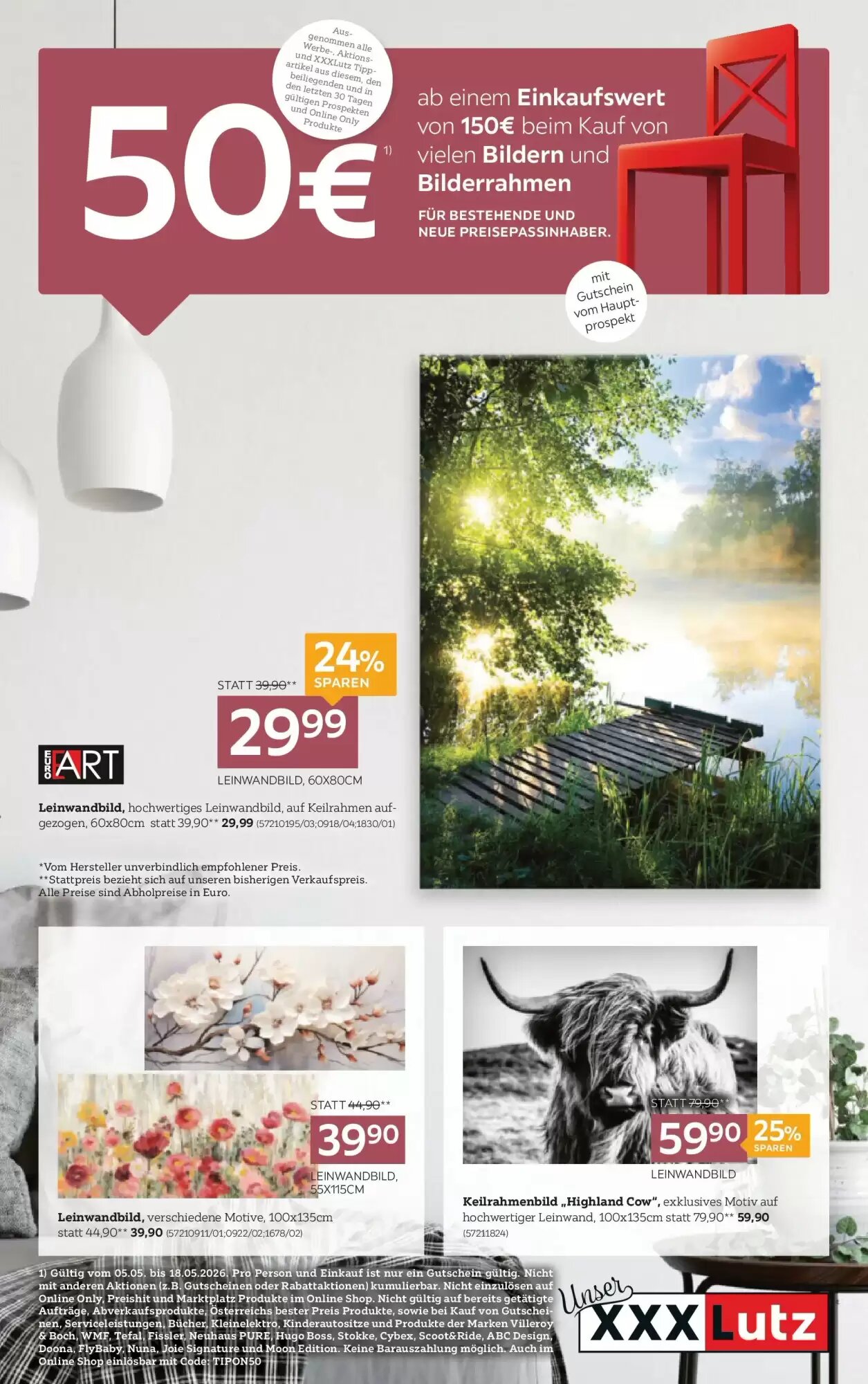 XXXLutz Flugblatt (ab 05.05.2026) - Angebote und Prospekt - Seite 1