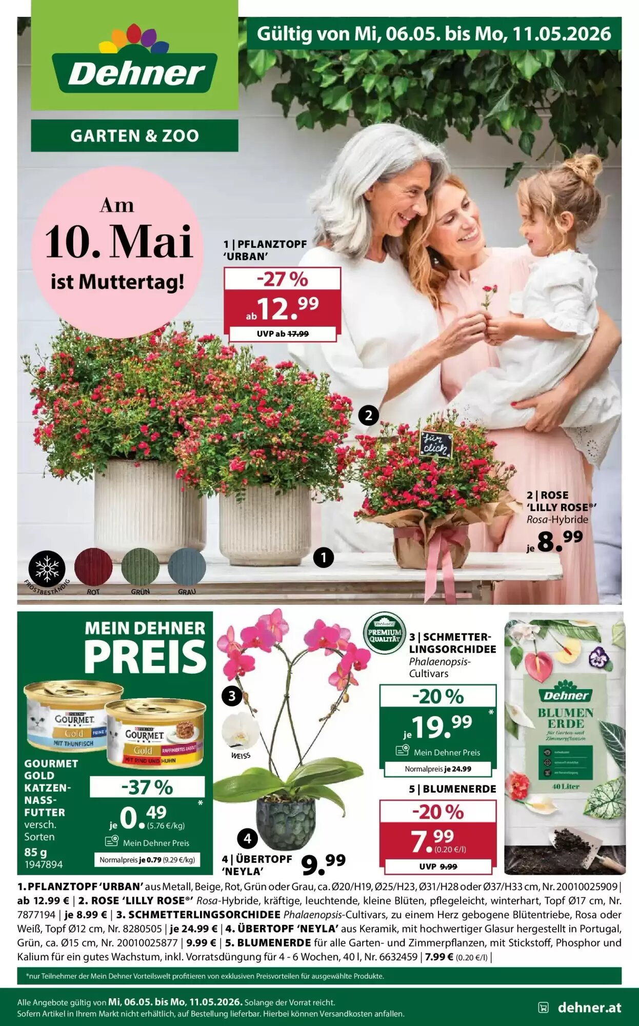 Dehner Flugblatt (ab 06.05.2026) - Angebote und Prospekt - Seite 1