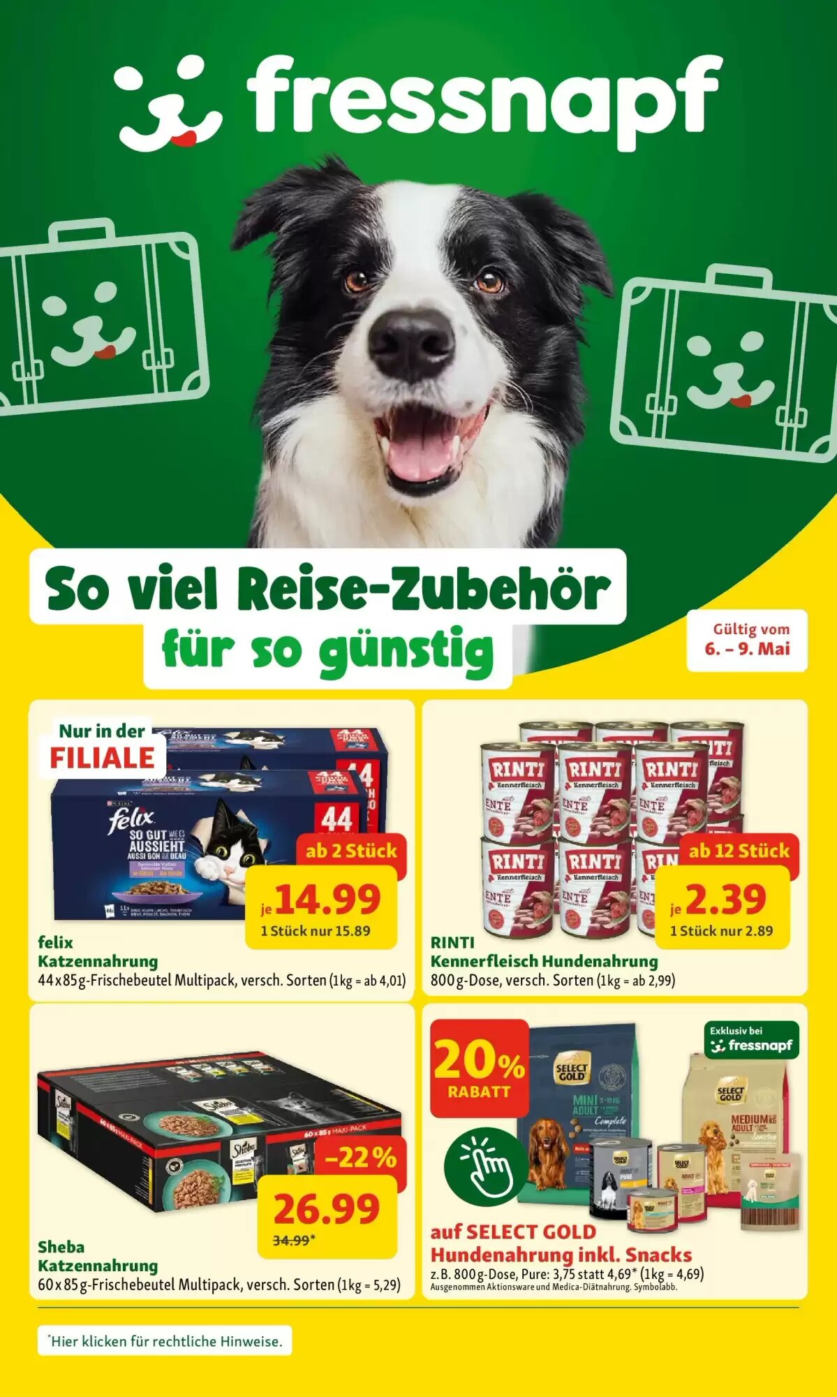 Fressnapf Flugblatt (ab 06.05.2026) - Angebote und Prospekt - Seite 1