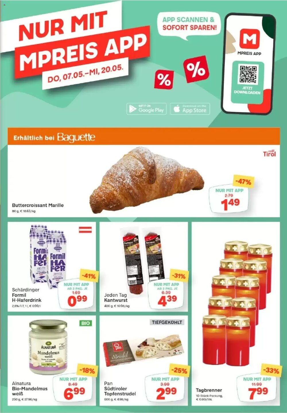 MPreis Flugblatt (ab 07.05.2026) - Angebote und Prospekt - Seite 17