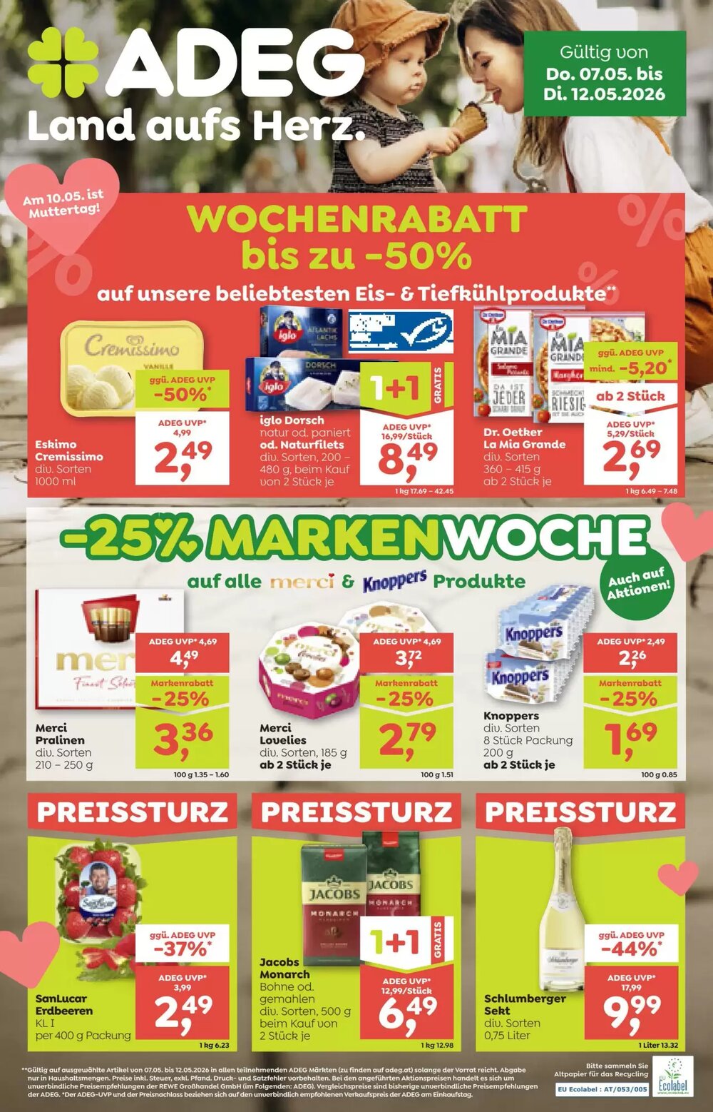 ADEG Flugblatt (ab 07.05.2026) - Angebote und Prospekt - Seite 1