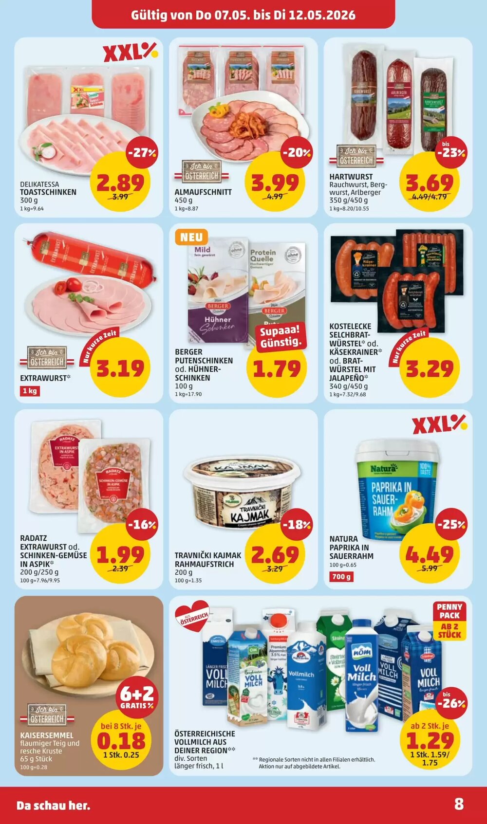 PENNY Flugblatt (ab 07.05.2026) - Angebote und Prospekt - Seite 8