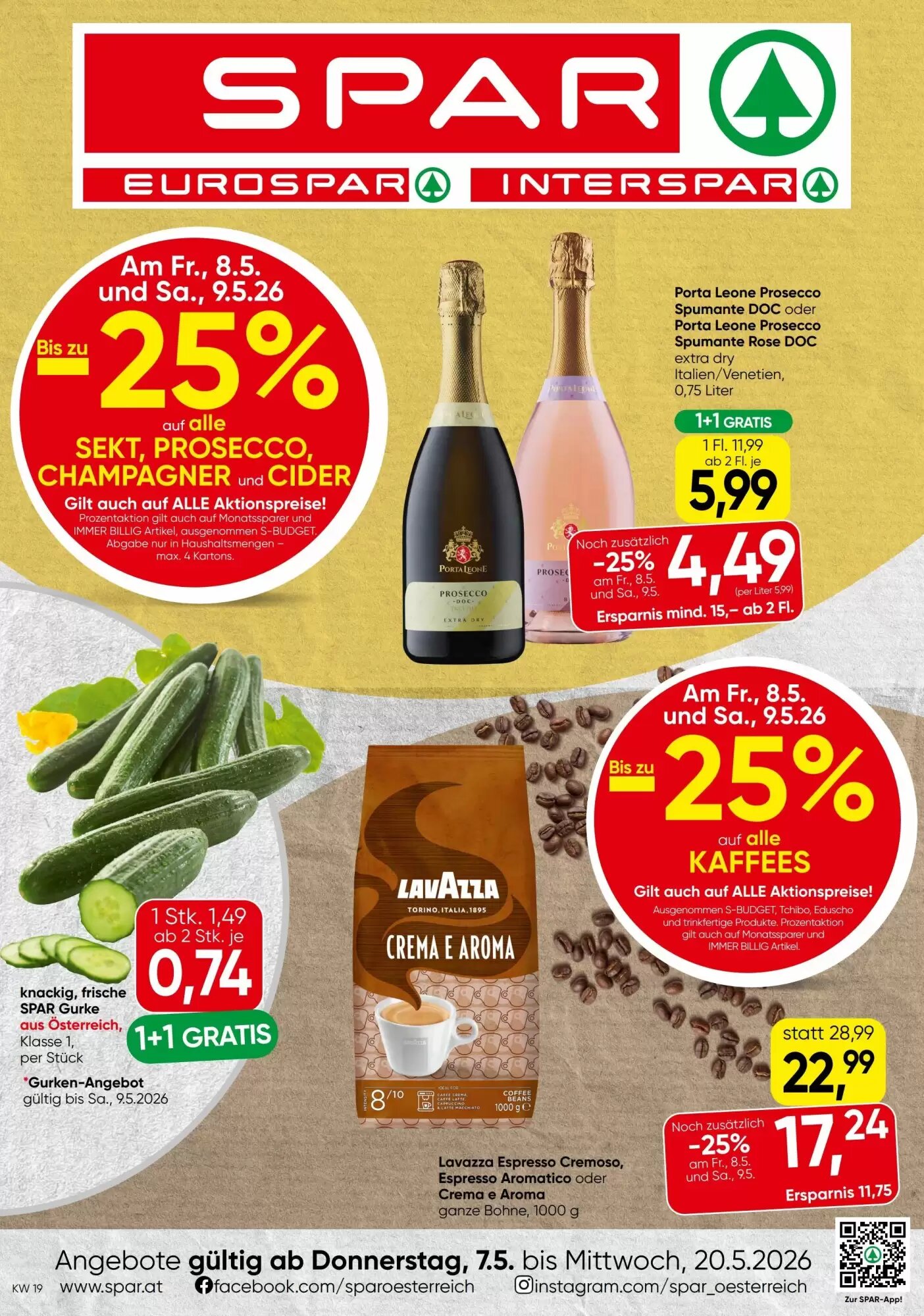 Spar Flugblatt (ab 07.05.2026) - Angebote und Prospekt - Seite 1