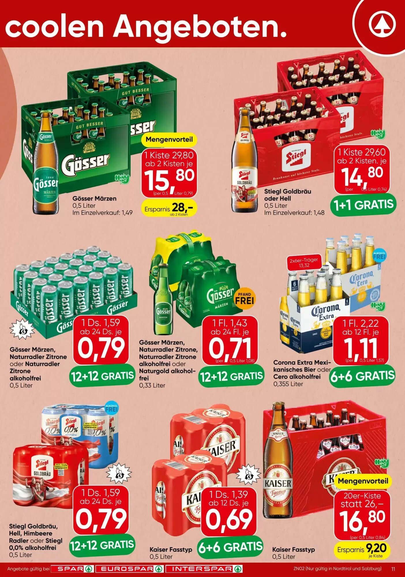 Spar Flugblatt (ab 07.05.2026) - Angebote und Prospekt - Seite 11