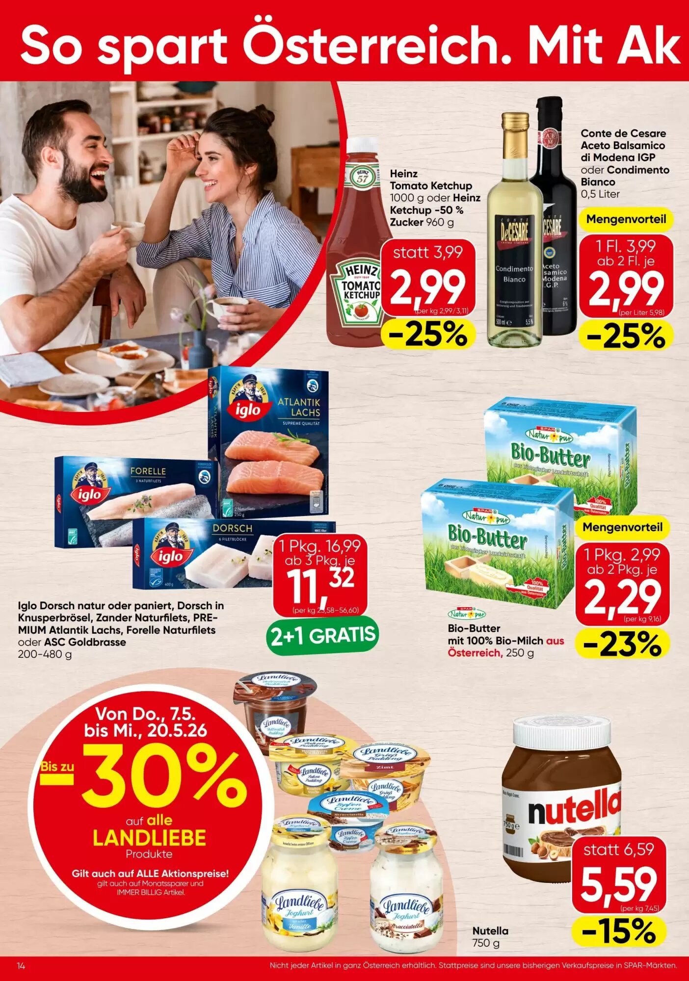 Spar Flugblatt (ab 07.05.2026) - Angebote und Prospekt - Seite 14