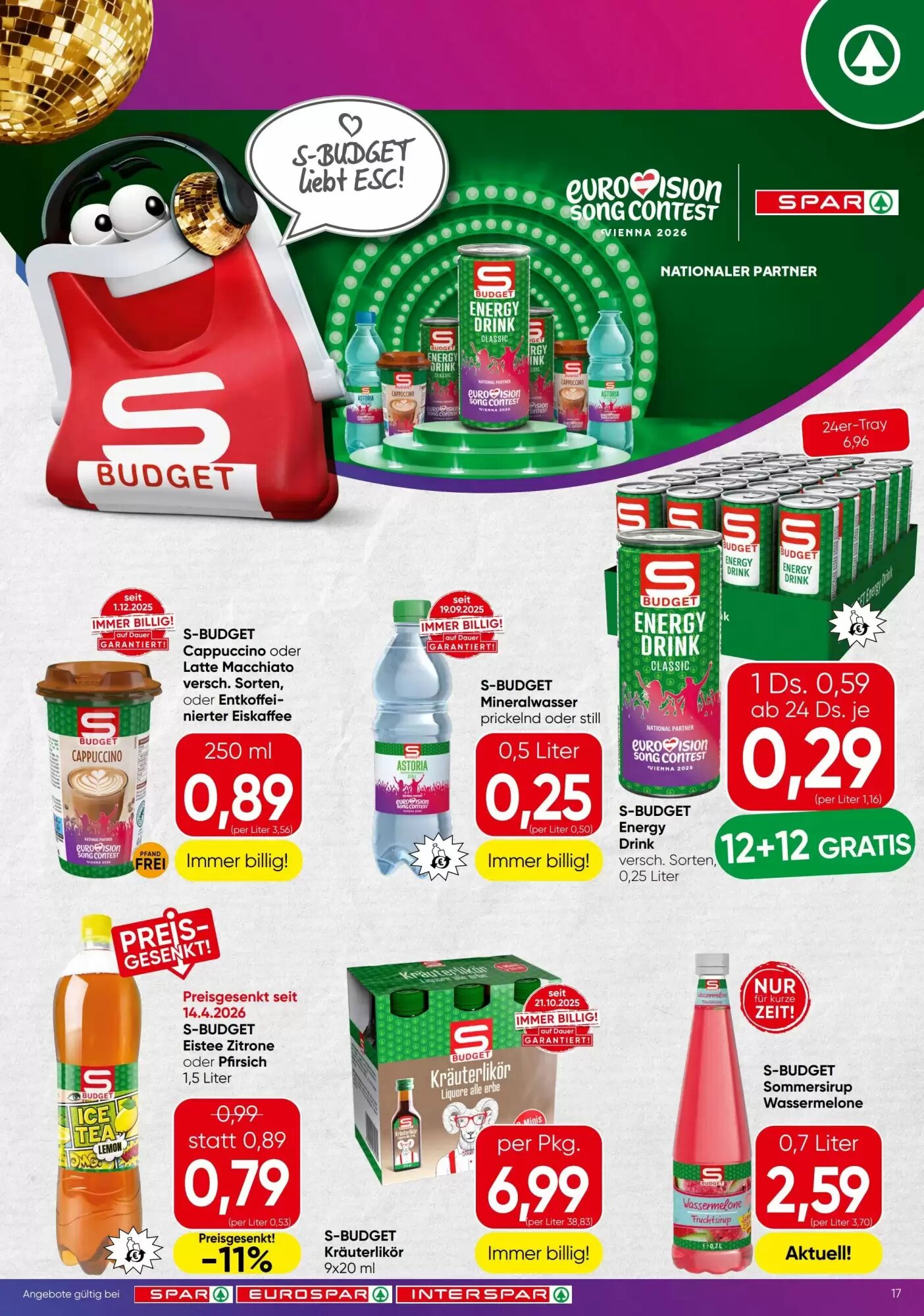 Spar Flugblatt (ab 07.05.2026) - Angebote und Prospekt - Seite 17