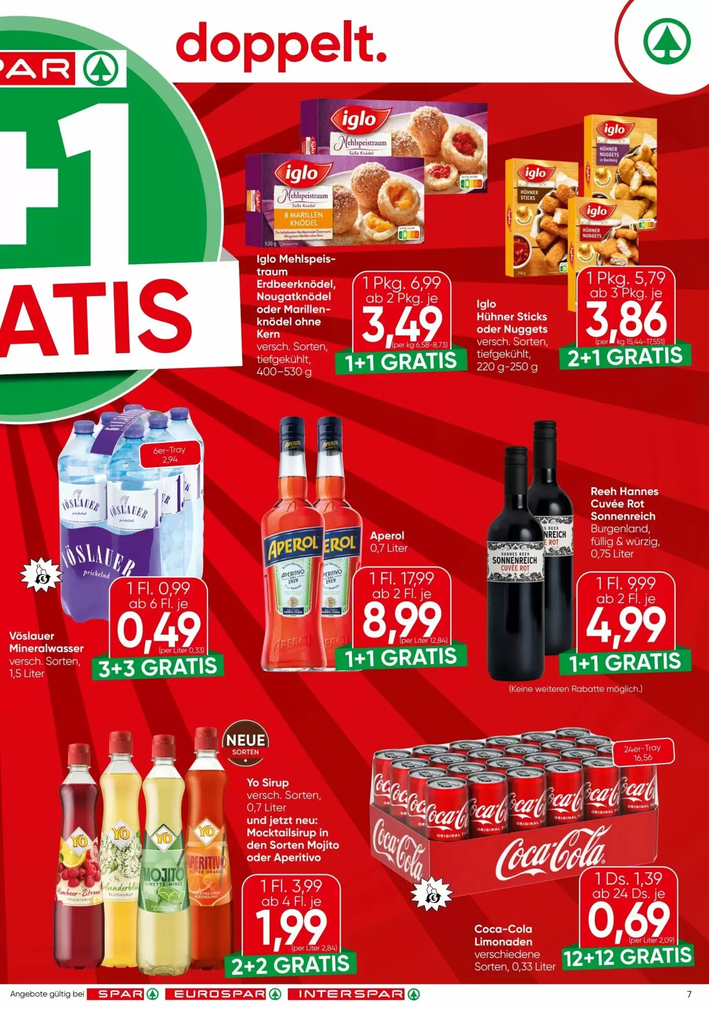 Spar Flugblatt (ab 07.05.2026) - Angebote und Prospekt - Seite 7