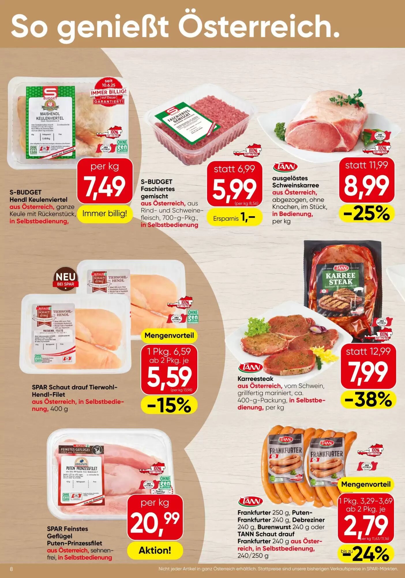 Spar Flugblatt (ab 07.05.2026) - Angebote und Prospekt - Seite 8