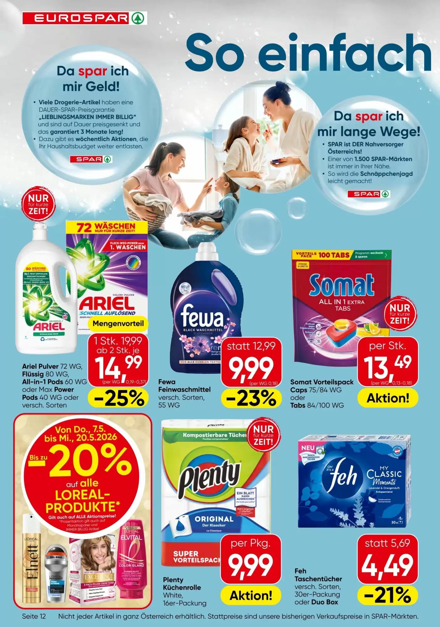 Eurospar Flugblatt (ab 07.05.2026) - Angebote und Prospekt - Seite 12