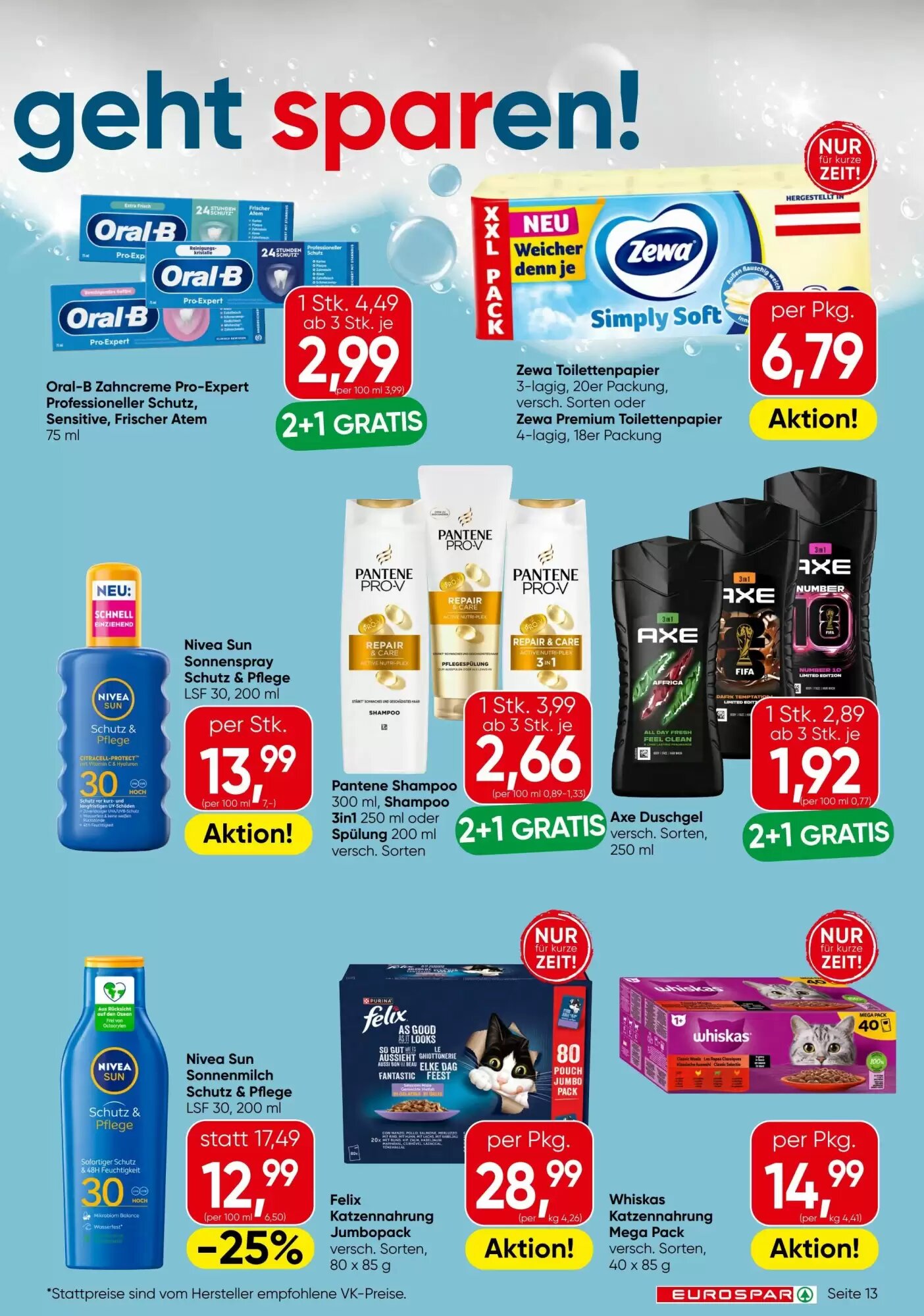 Eurospar Flugblatt (ab 07.05.2026) - Angebote und Prospekt - Seite 13