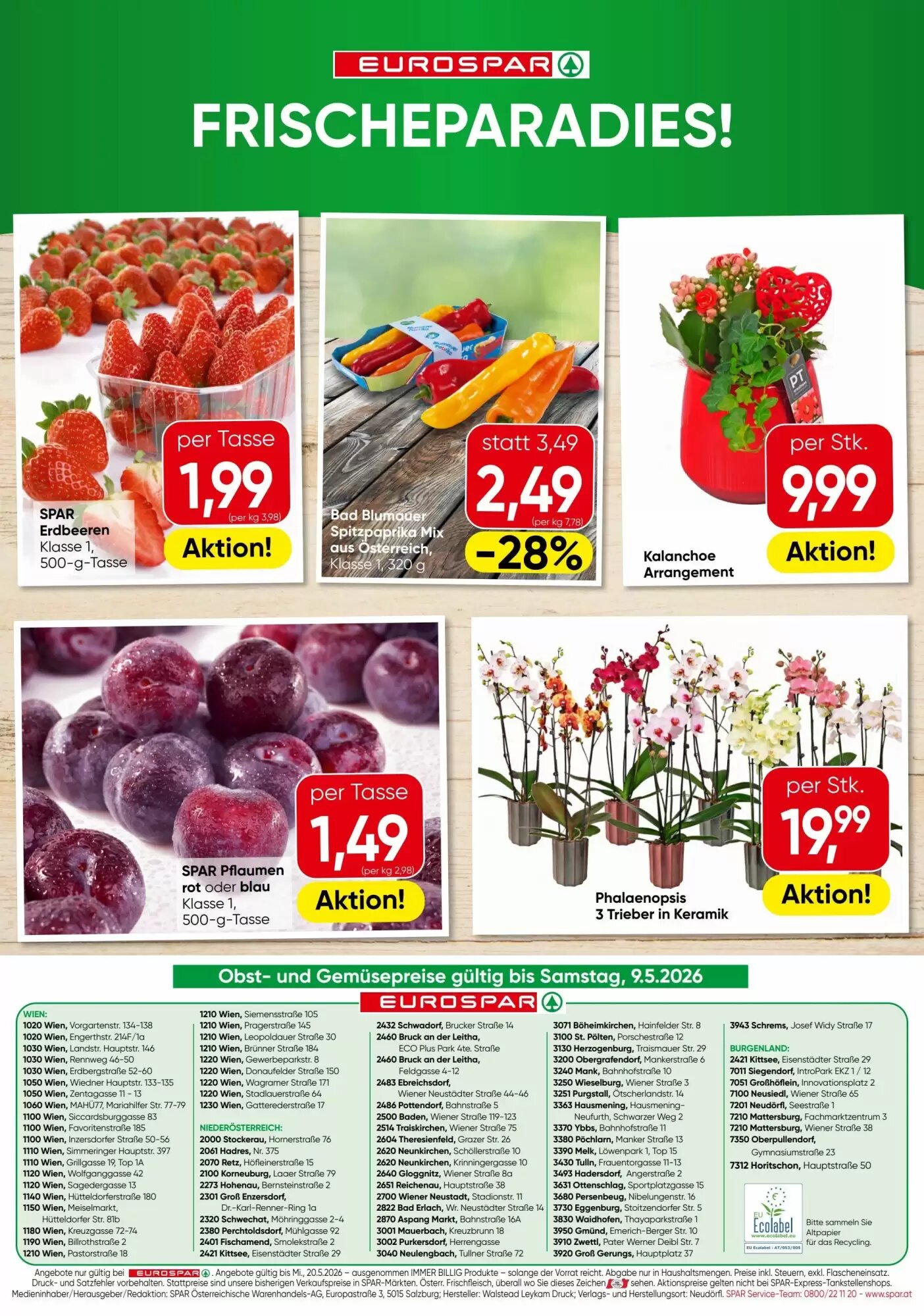 Eurospar Flugblatt (ab 07.05.2026) - Angebote und Prospekt - Seite 16