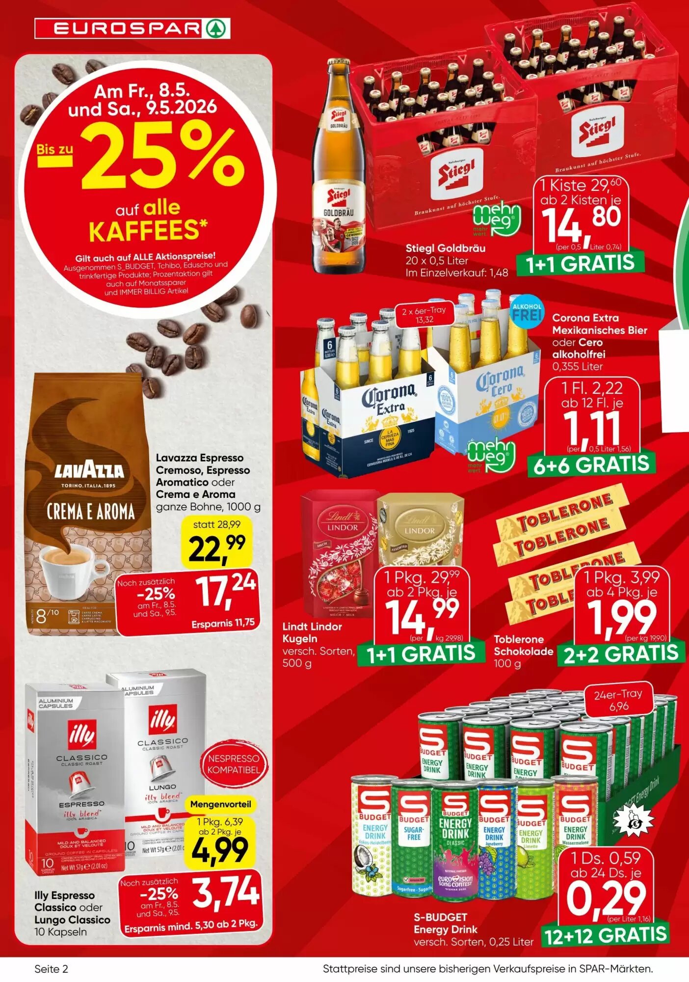 Eurospar Flugblatt (ab 07.05.2026) - Angebote und Prospekt - Seite 2