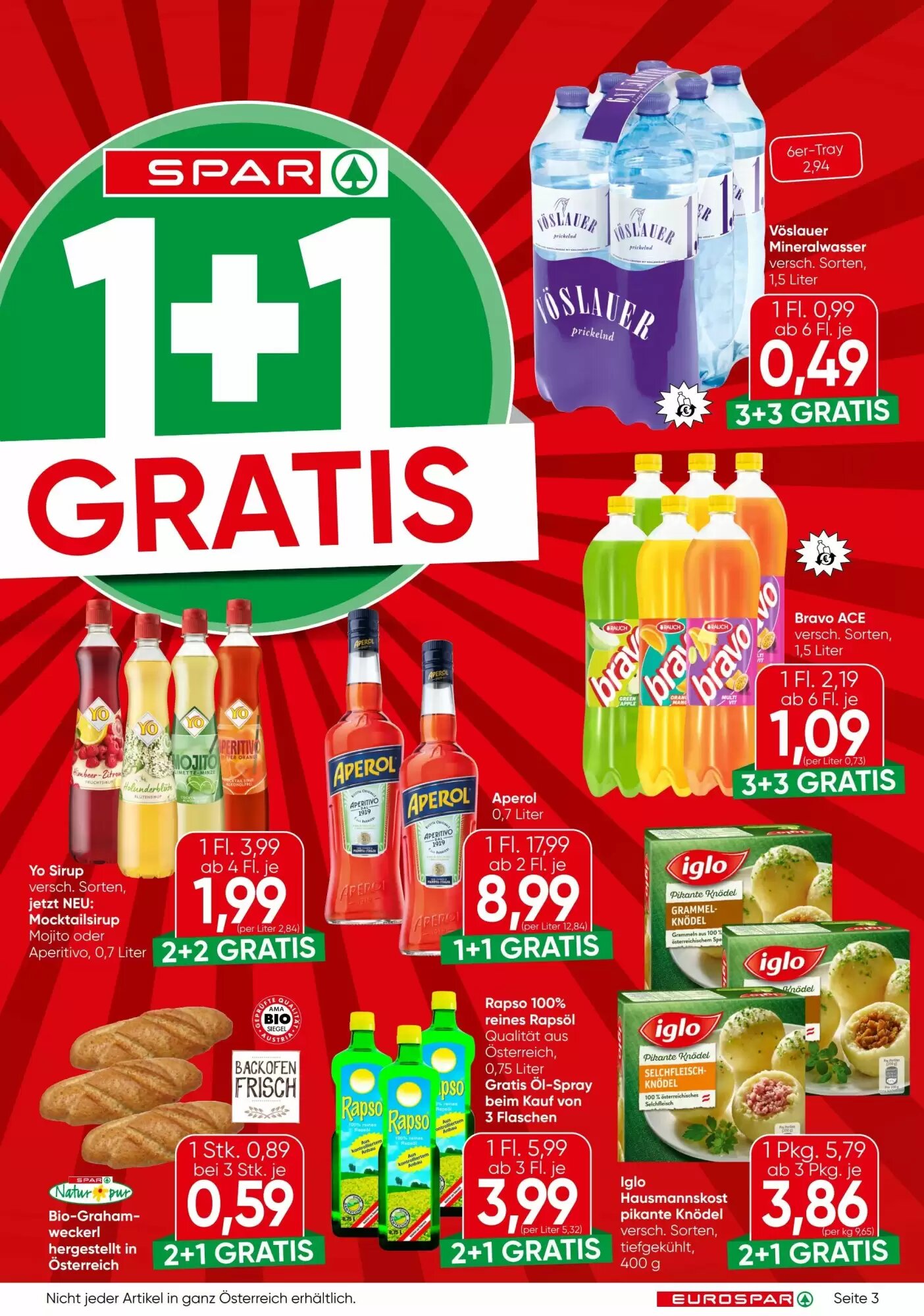 Eurospar Flugblatt (ab 07.05.2026) - Angebote und Prospekt - Seite 3